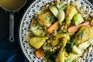 Couscous dalaj - couscous med kylling og t'faya