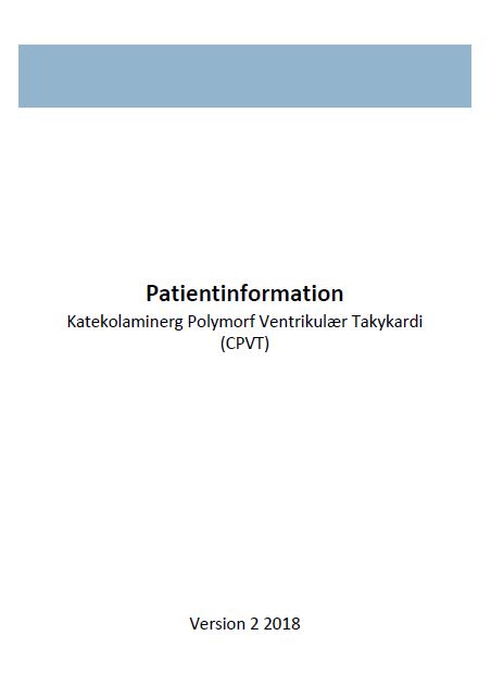 Patientinfo CPVT