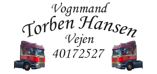 Logo - Torben Hansen - sort skrift